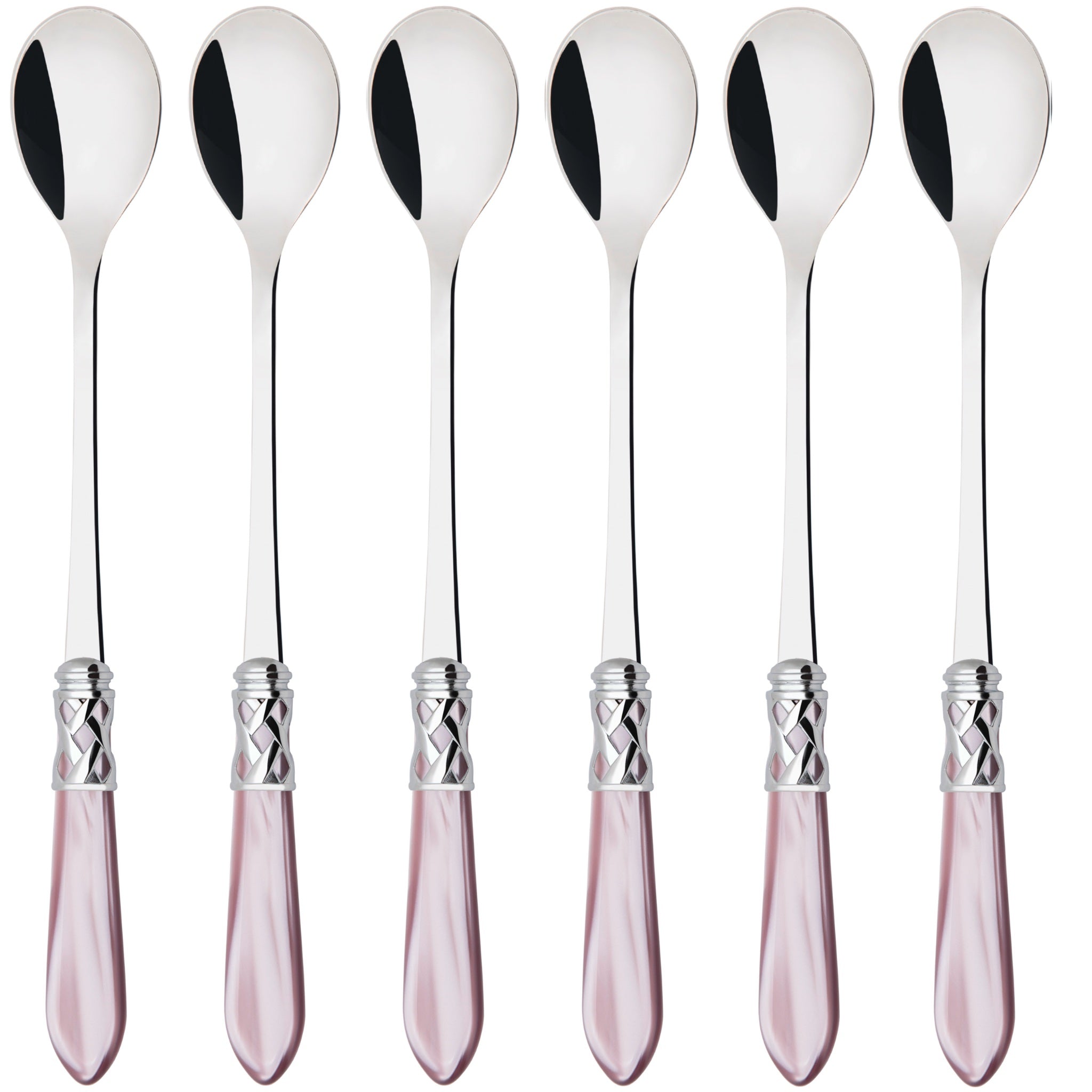 Aladdin Brilliant Ice Tea / Cocktail Spoon Set - Lilac-Casa Bugatti USA