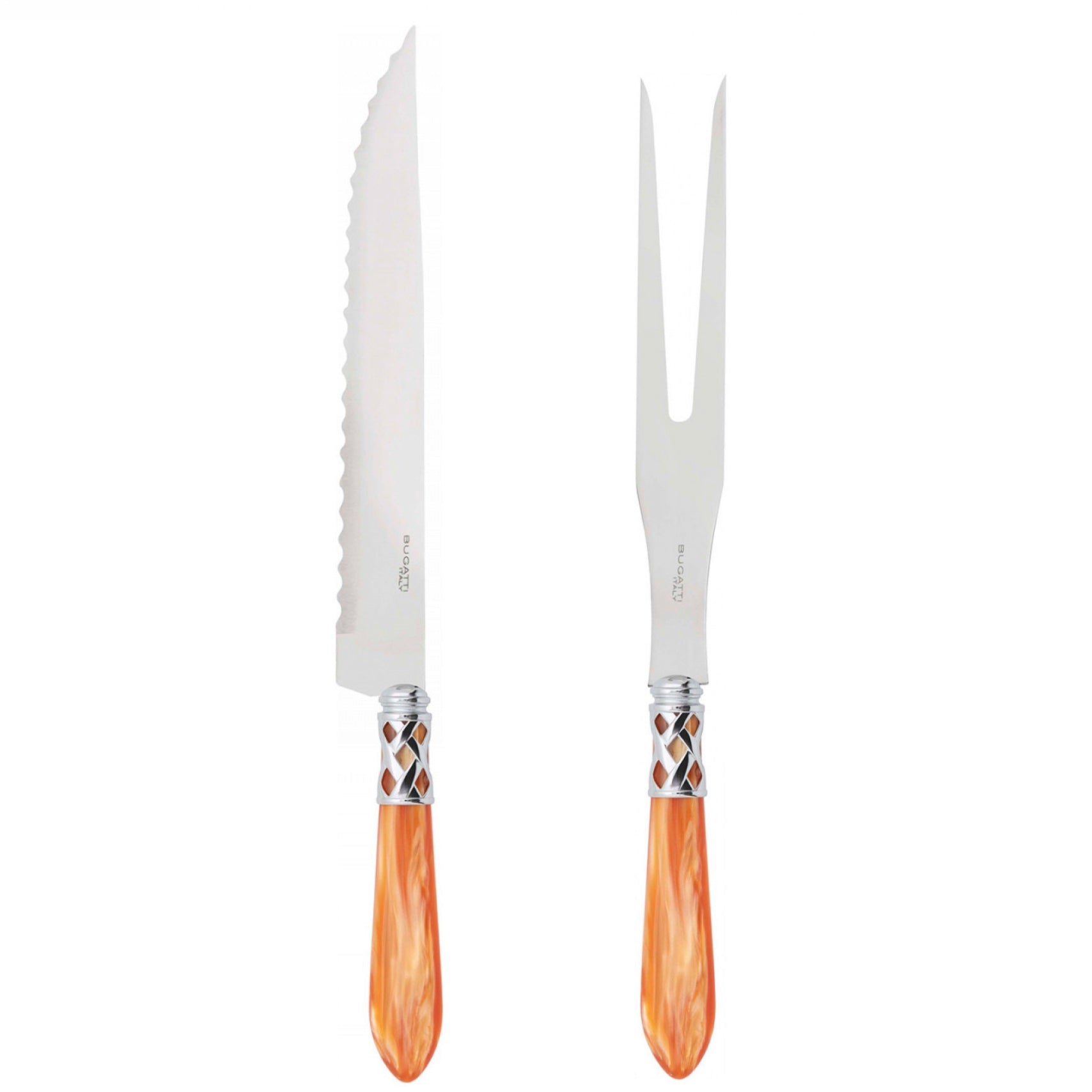 Aladdin Brilliant Roast Carving Set - Tangerine-Casa Bugatti USA