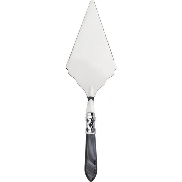Aladdin Brilliant Large Cake Server Serrated - charcoal