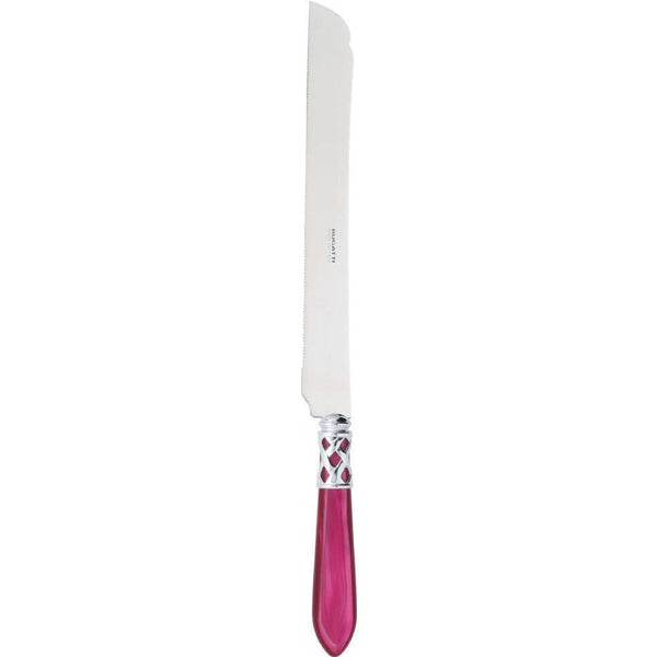 Aladdin Brilliant Long Cake Knife 32 cm (12.60 inch) - raspberry