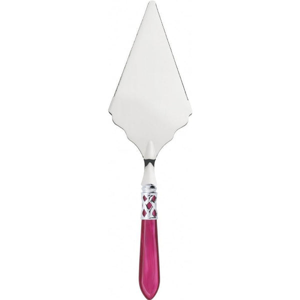 Aladdin Brilliant Large Cake Server Serrated - Raspberry-Casa Bugatti USA