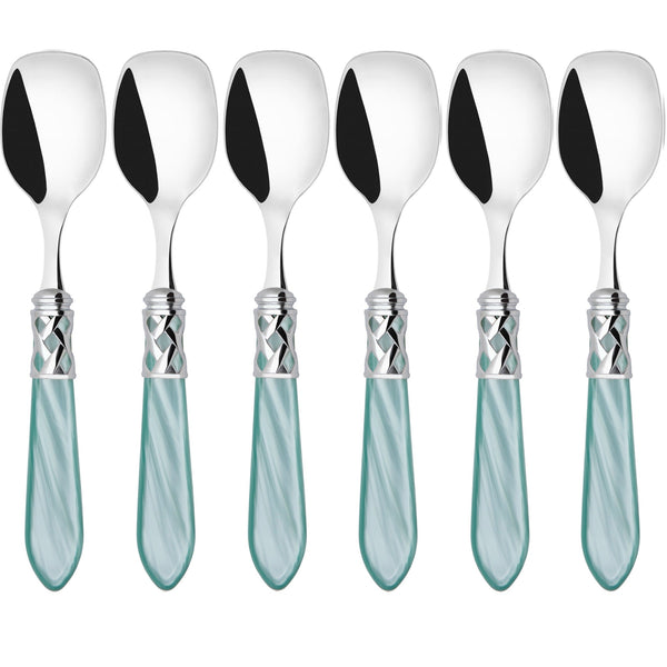 Aladdin Brilliant Ice Cream Spoons Set in gift box - Aqua-Casa Bugatti USA