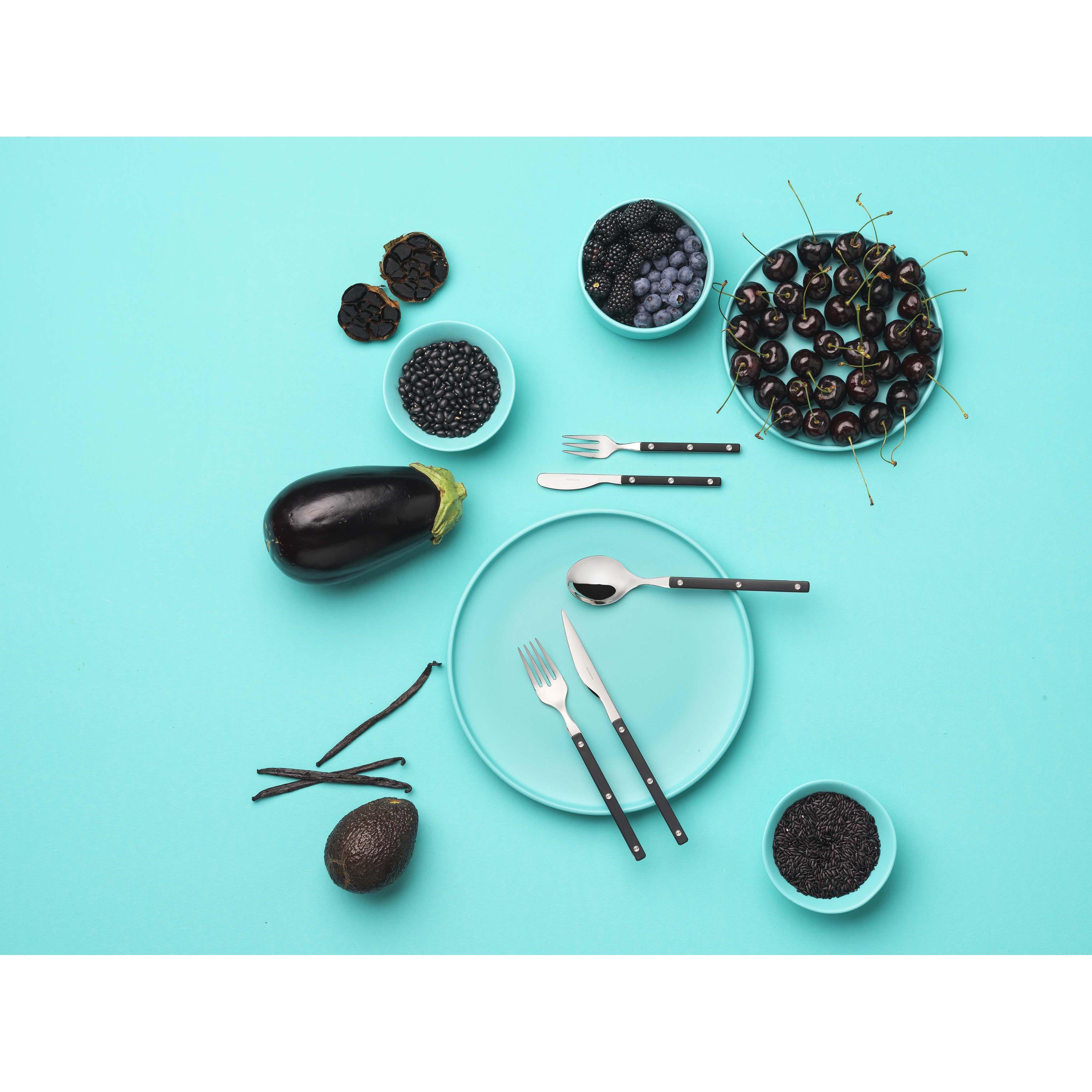 Allegra 5 Piece Place Setting - Black