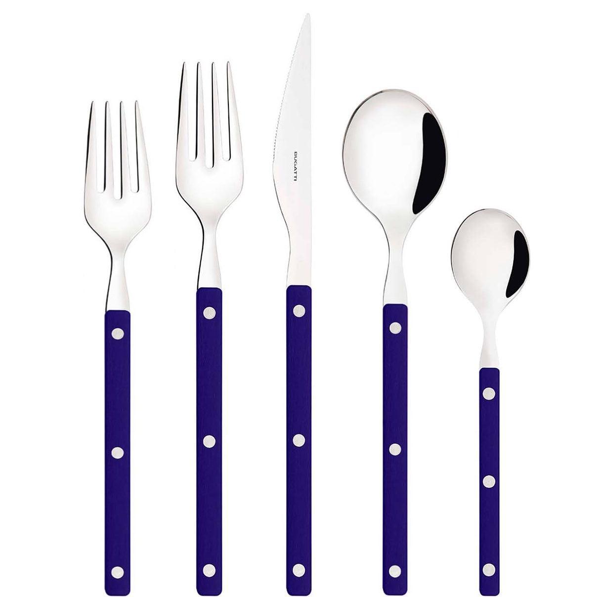Allegra 5 Piece Place Setting - Blueberry