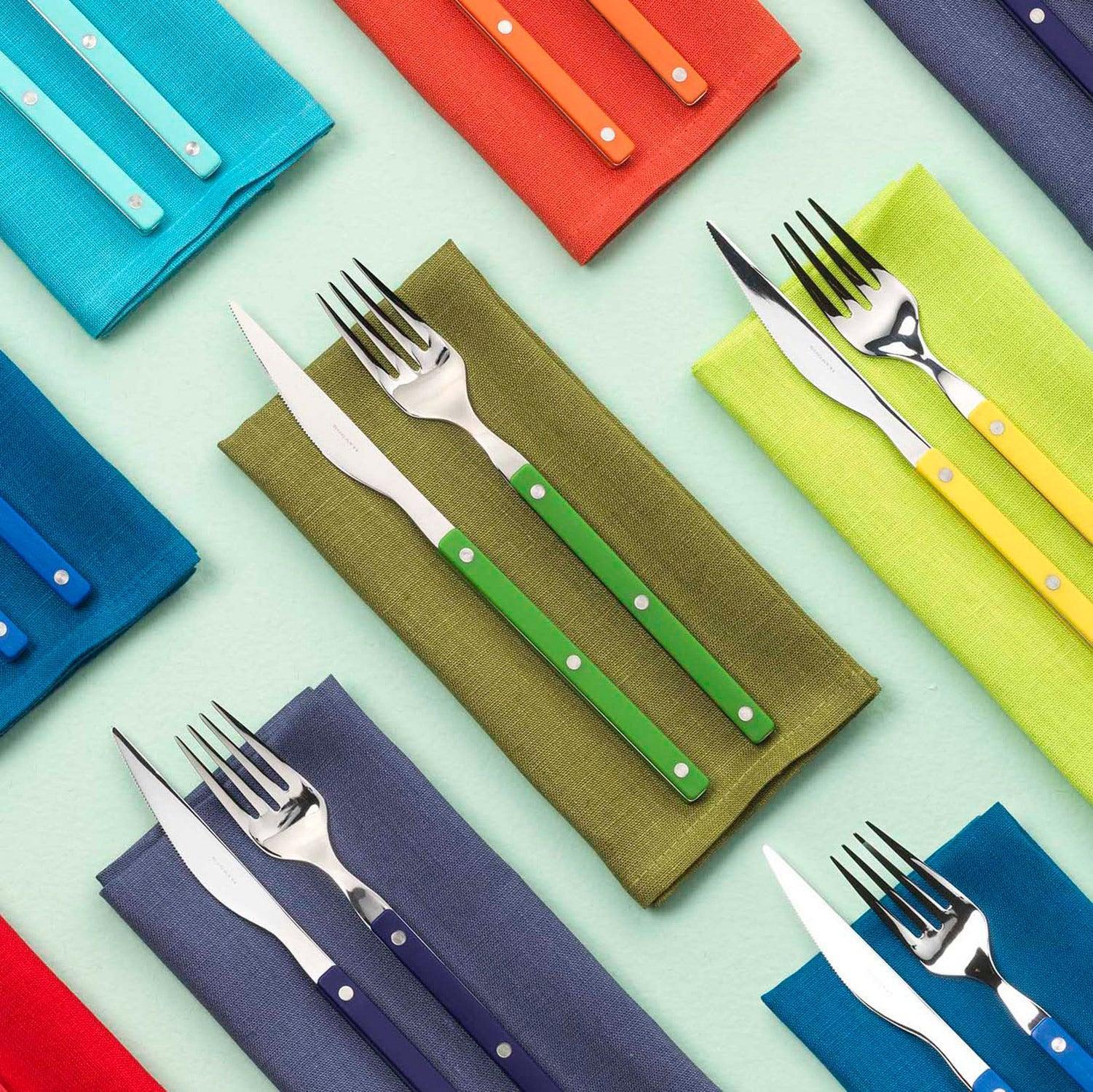 Allegra 5 Piece Place Setting - green-Casa Bugatti USA