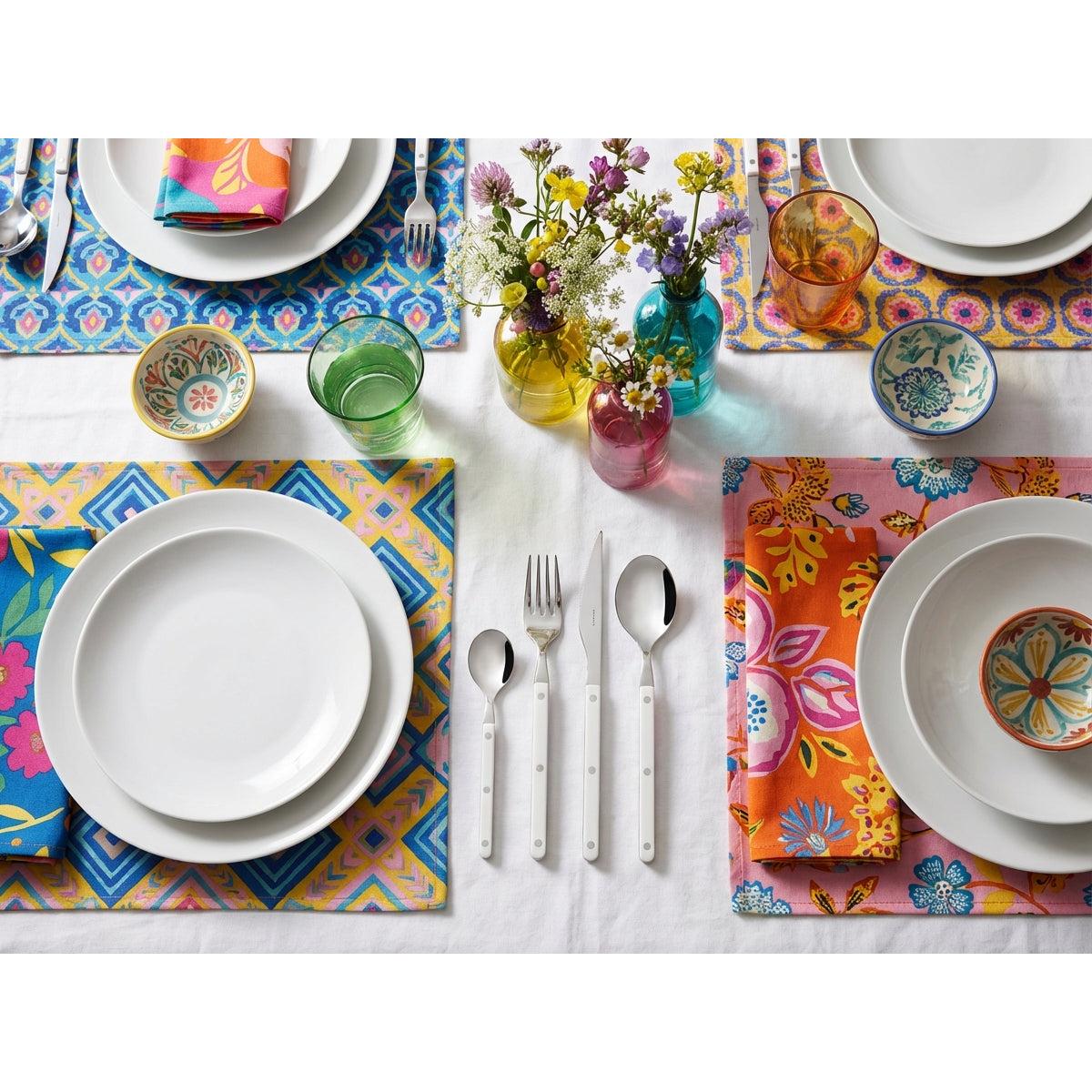 Allegra 5 Piece Place Setting - White