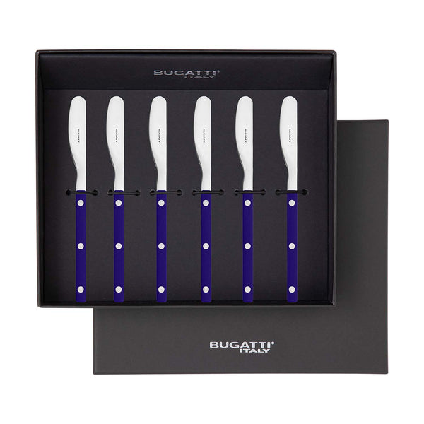 Allegra Butter Knife Set - Blueberry
