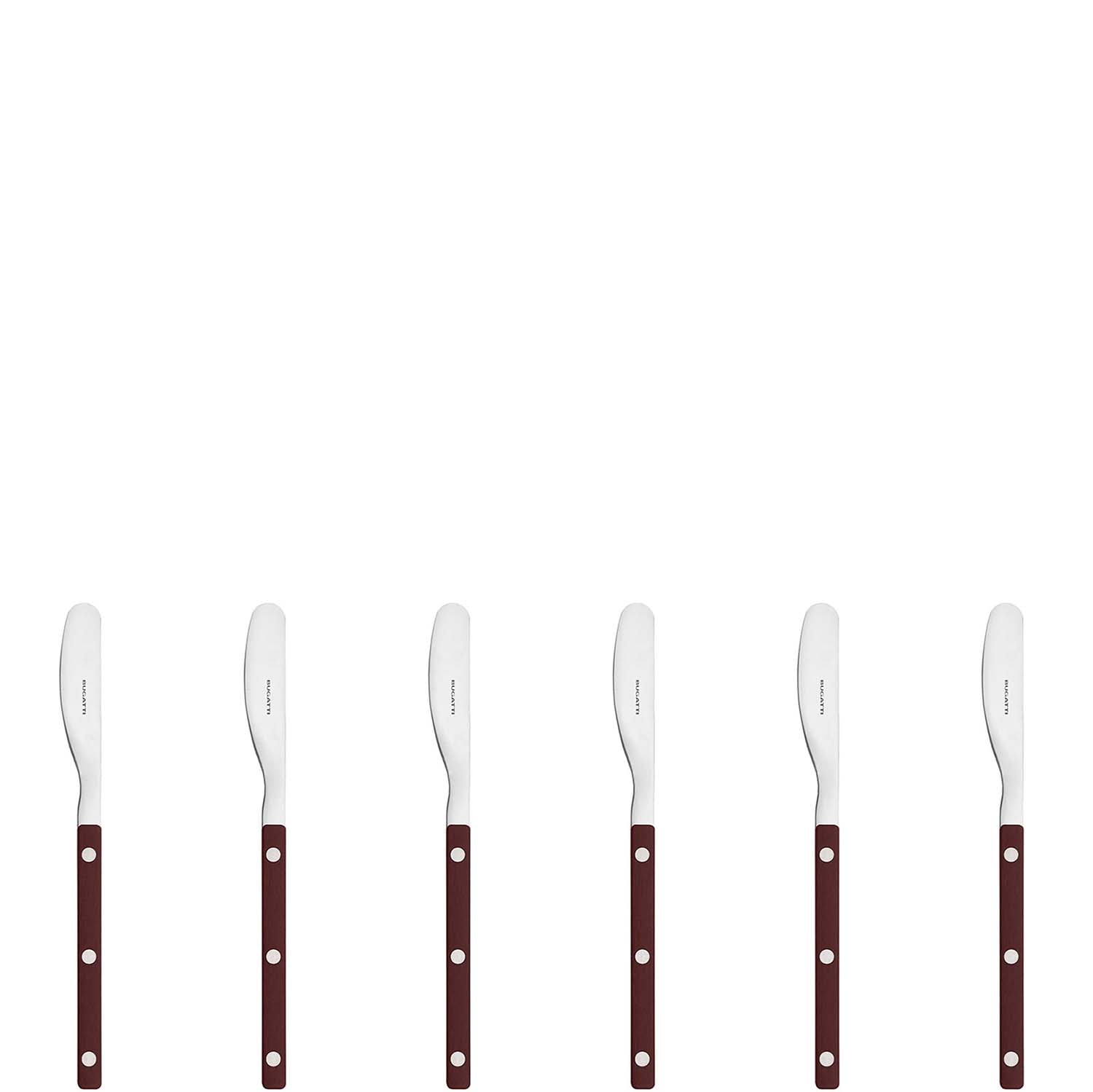 Allegra Butter Knife Set brown