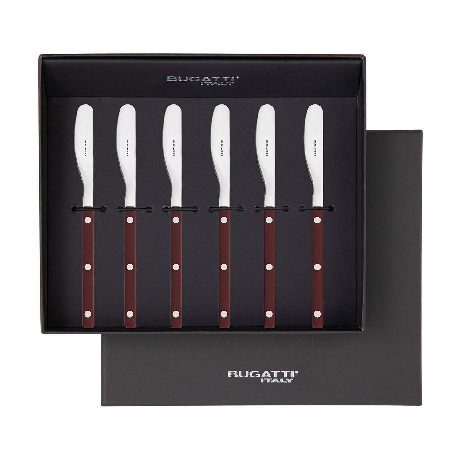 Allegra Butter Knife Set brown