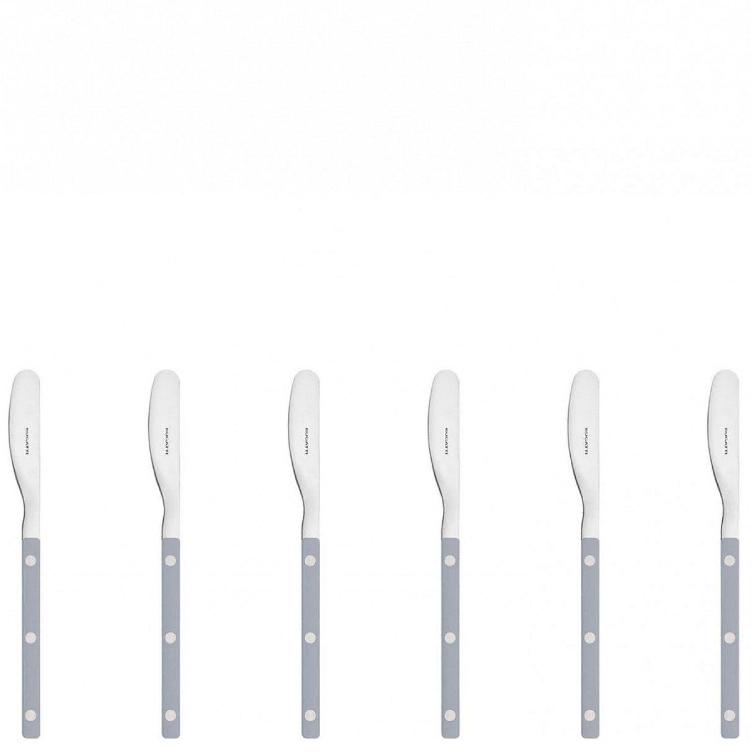Allegra Butter Knife Set gray