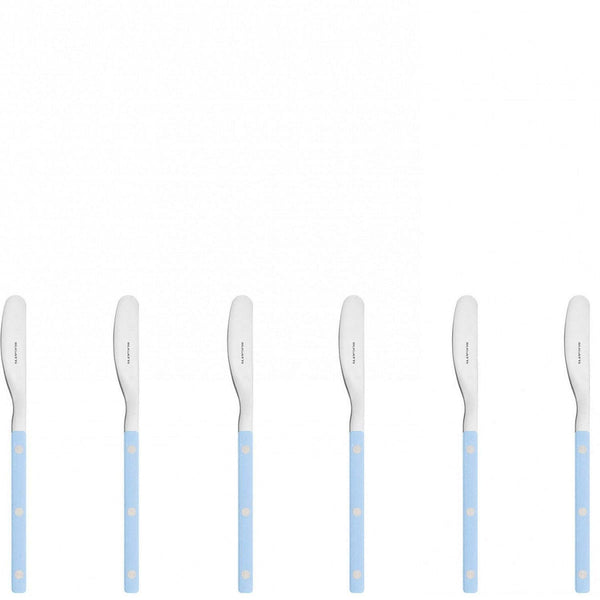 Allegra Butter Knife Set - Light Blue