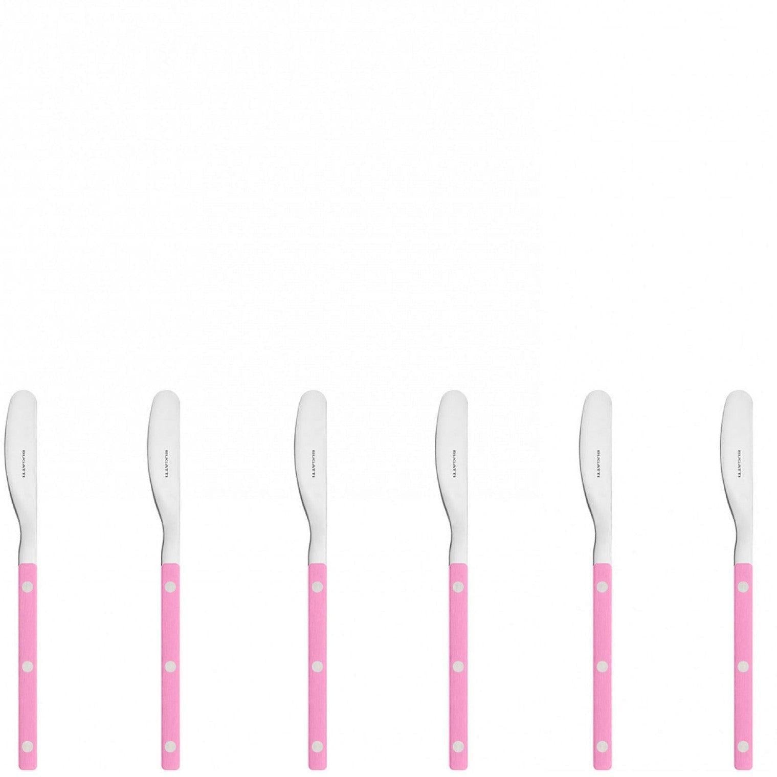 Allegra Butter Knife Set - pink-Casa Bugatti USA