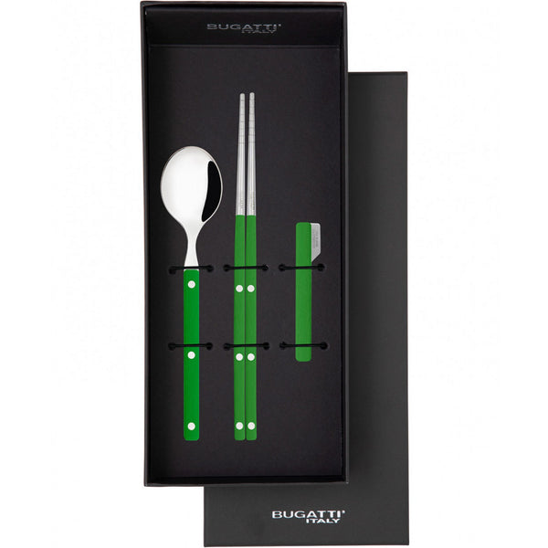Allegra Chopsticks Set for 1 - Foliage Green
