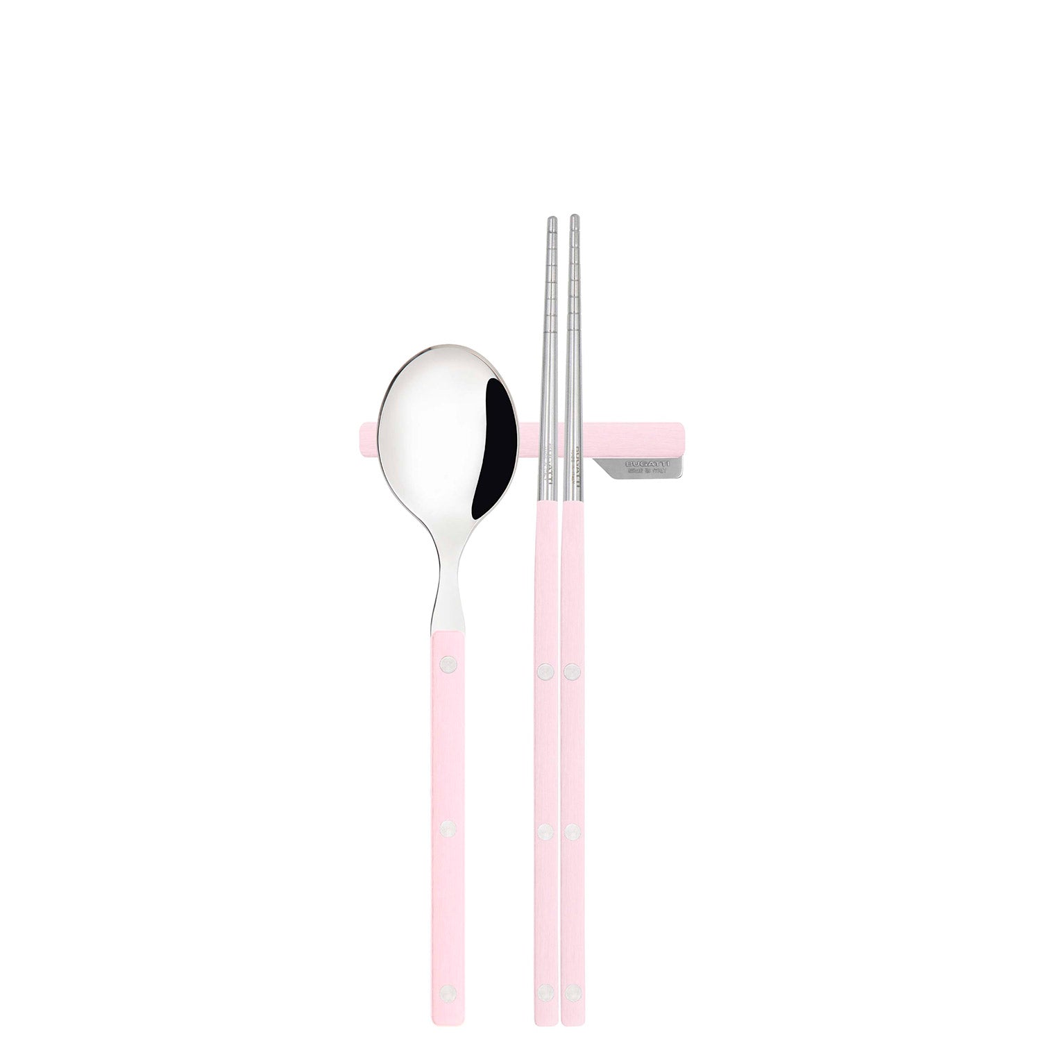 Allegra Chopsticks Set for 1 - Lotus Pink