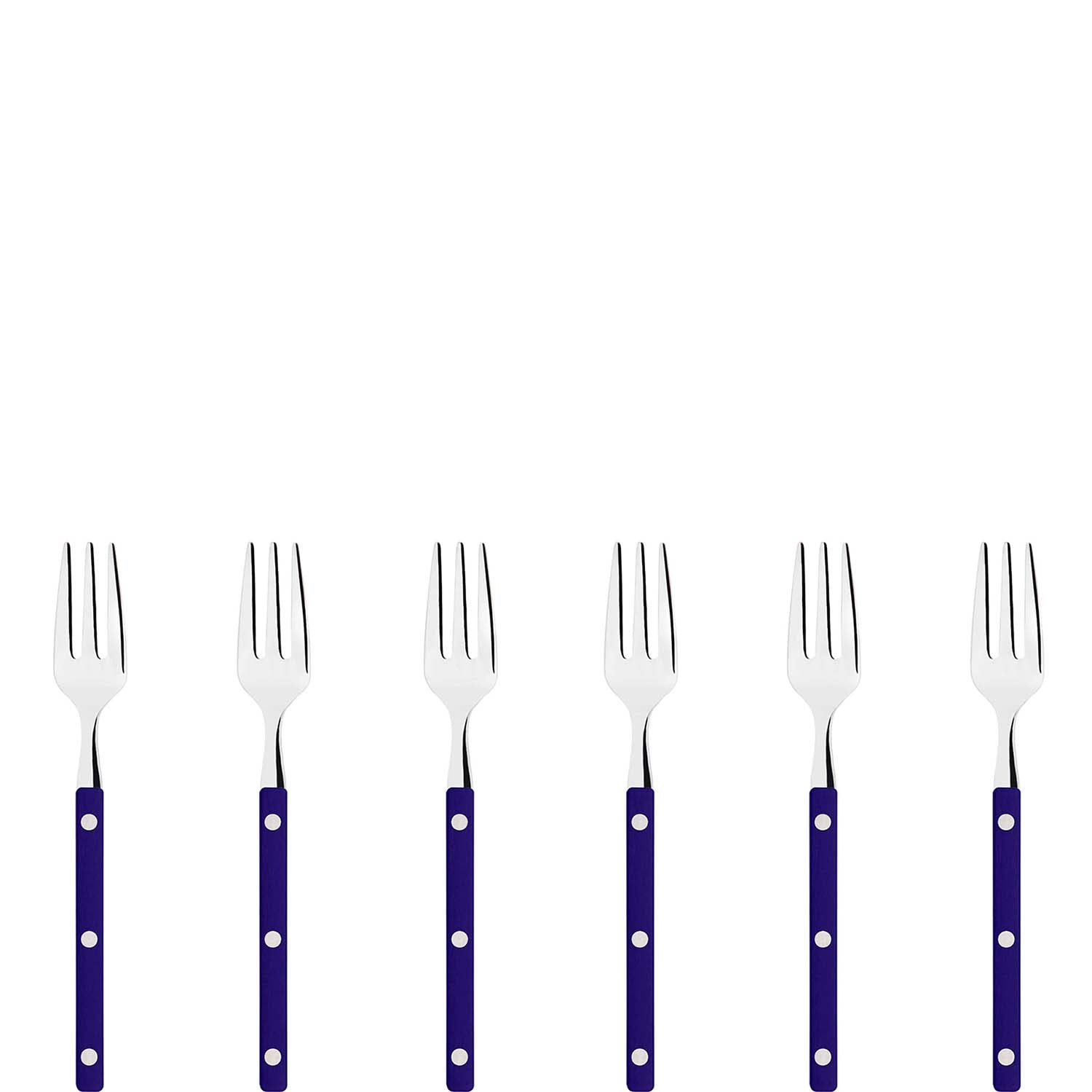 Allegra Cocktail / Cake Fork Set blueberry
