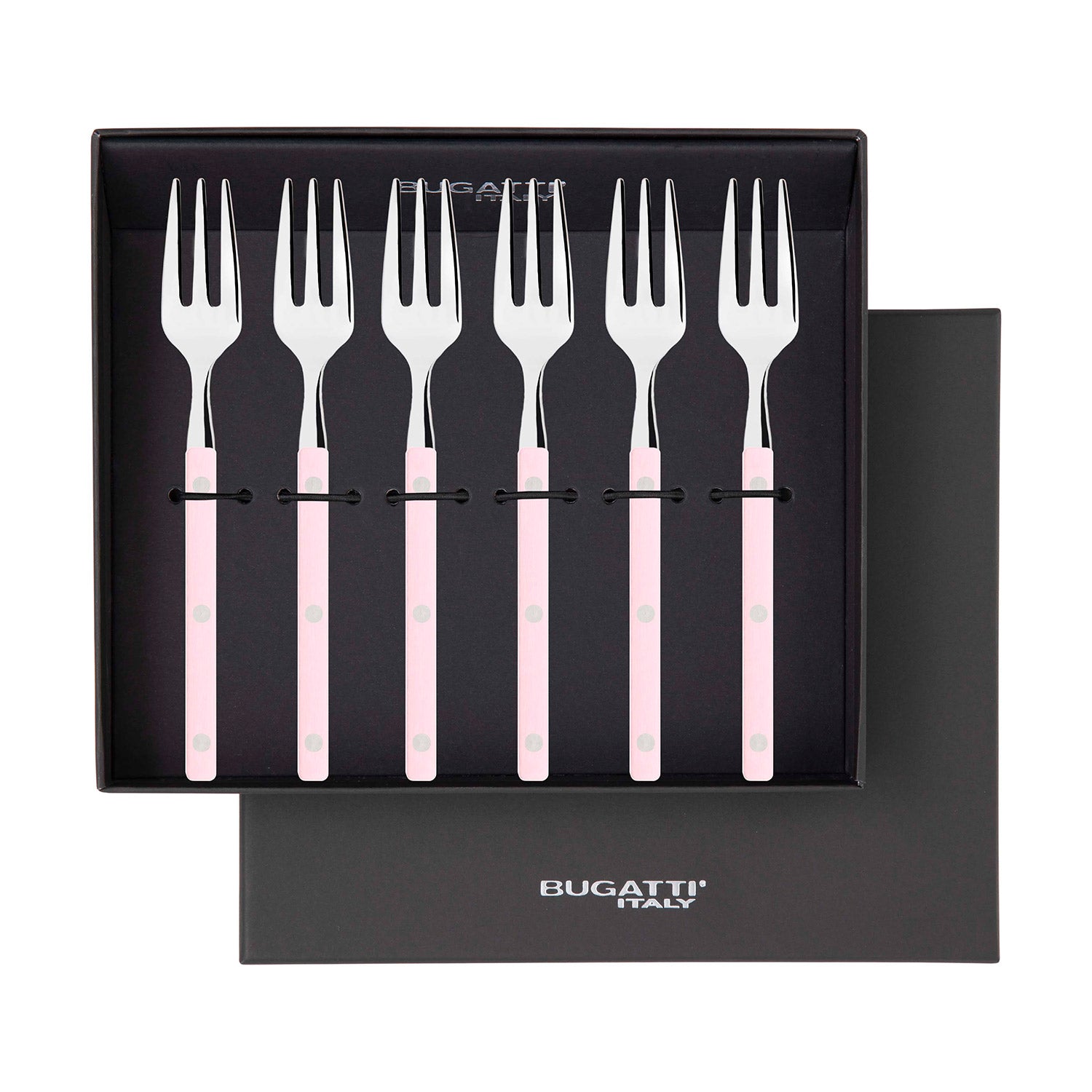 Allegra Cocktail / Cake Fork Set lotus pink