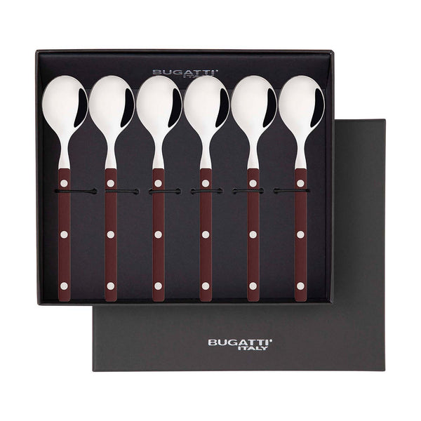 Allegra Coffee Spoon Set - Brown