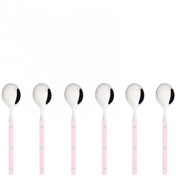 Allegra Coffee Spoon Set - Lotus Pink