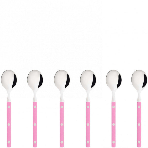 Allegra Coffee Spoon Set - Hot Pink