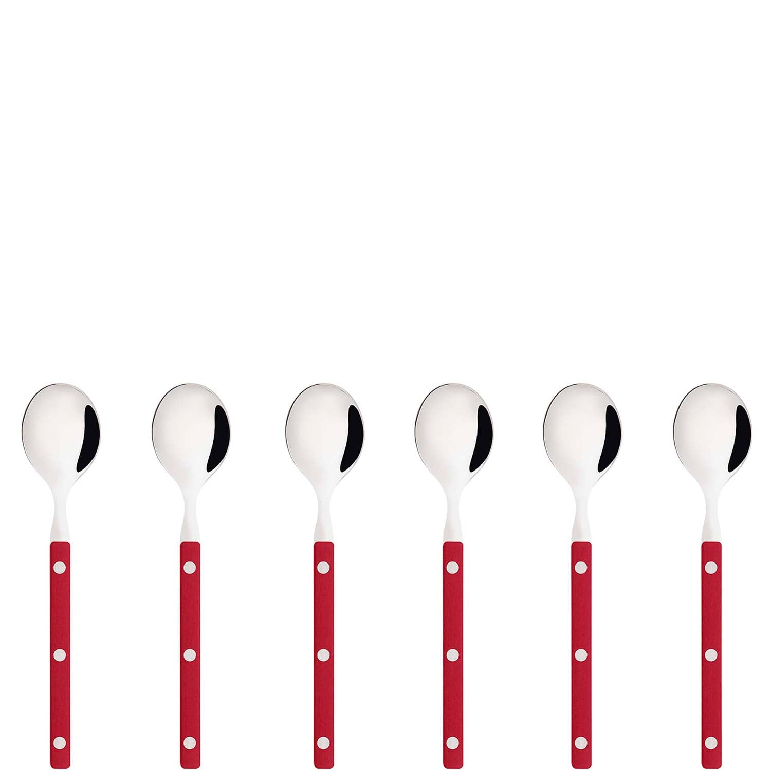 Allegra Coffee Spoon Set red