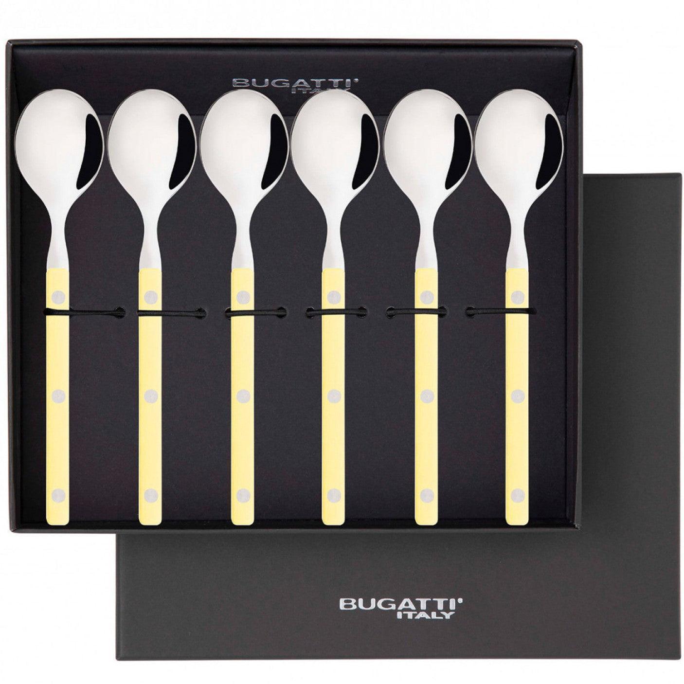 Allegra Coffee Spoon Set yellow dragon-Casa Bugatti USA