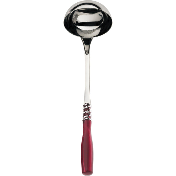 Arianna Brilliant Soup Ladle - Burgundy