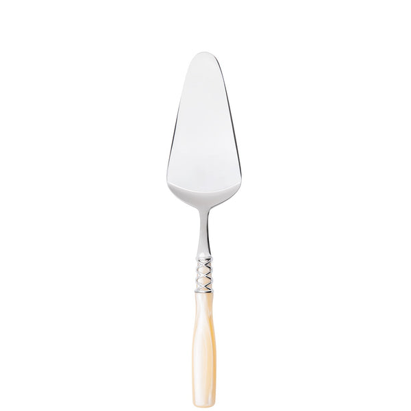 Arianna Brilliant Cake Server in gift box - Ivory-Casa Bugatti USA