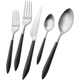 Ares 5 Piece Place setting - Black