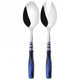 Arianna 2 Piece Salad Servers - Blue