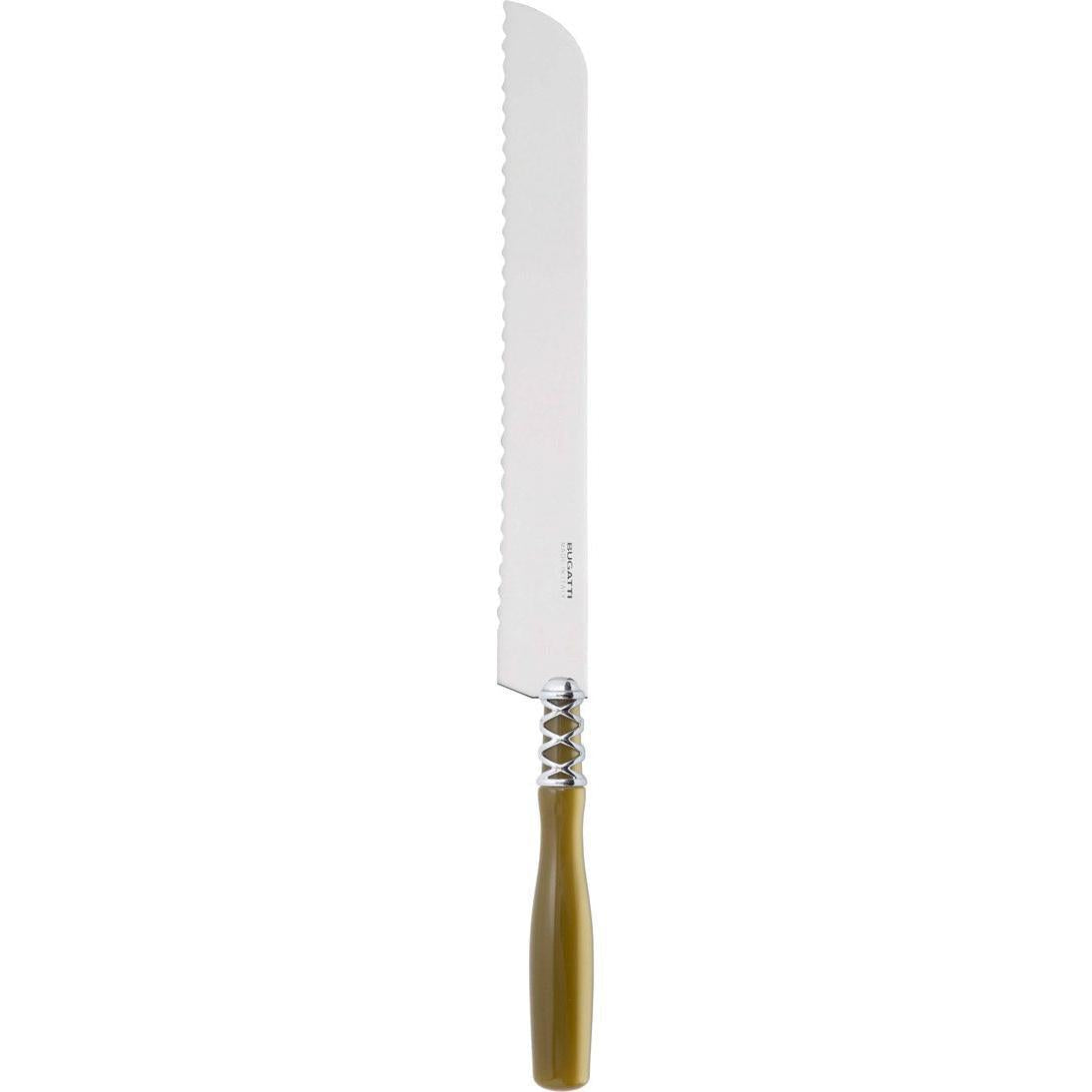 Arianna Brilliant Bread Knife - Chartreuse Green