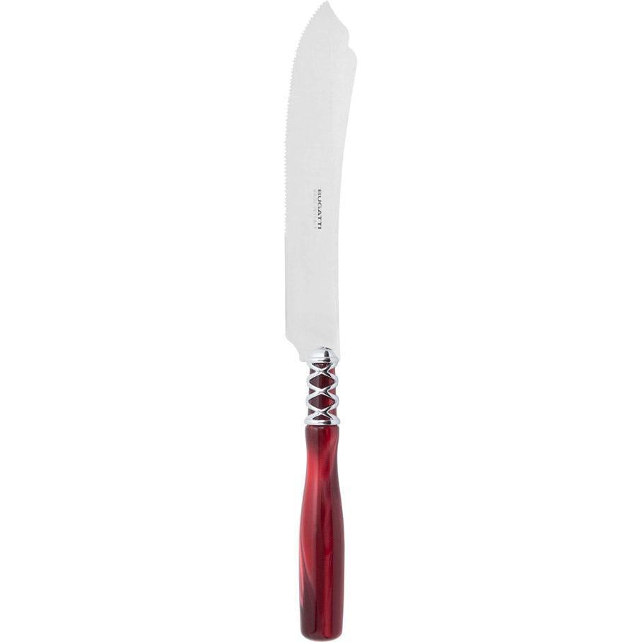 Arianna Brilliant Cake Knife 28 cm (11.02 inch) - Burgundy
