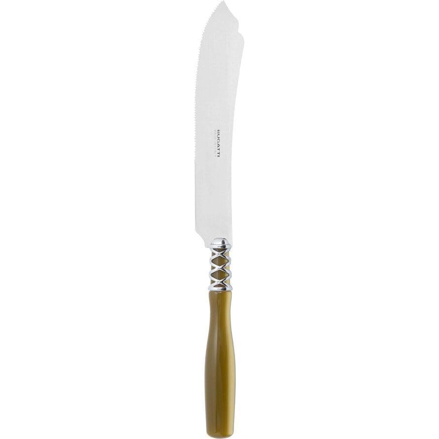 Arianna Brilliant Cake Knife 28 cm (11.02 inch) - Chartreuse Green