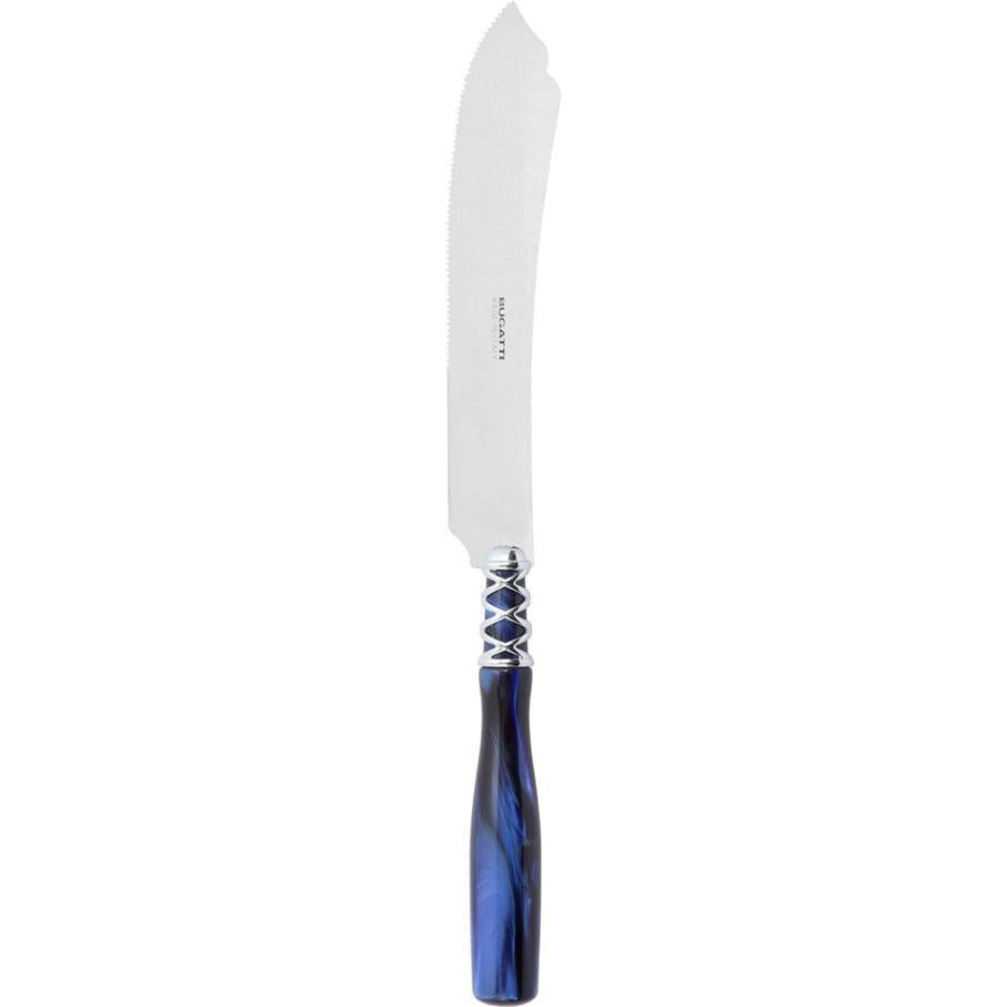 Arianna Brilliant Cake Knife 28 cm (11.02 inch) - Royal Blue