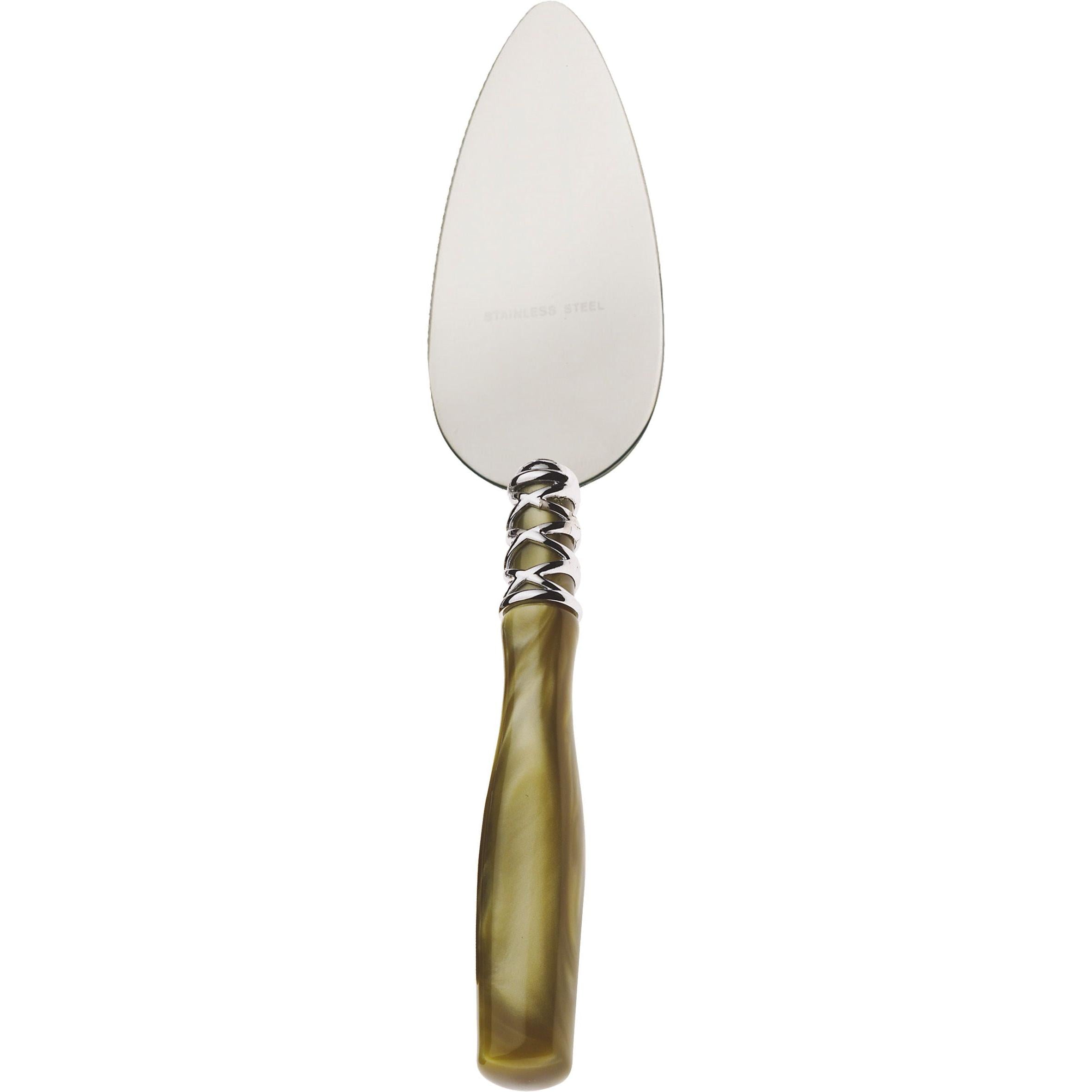Arianna Brilliant Parmesan Cheese Knife - Chartreuse Green