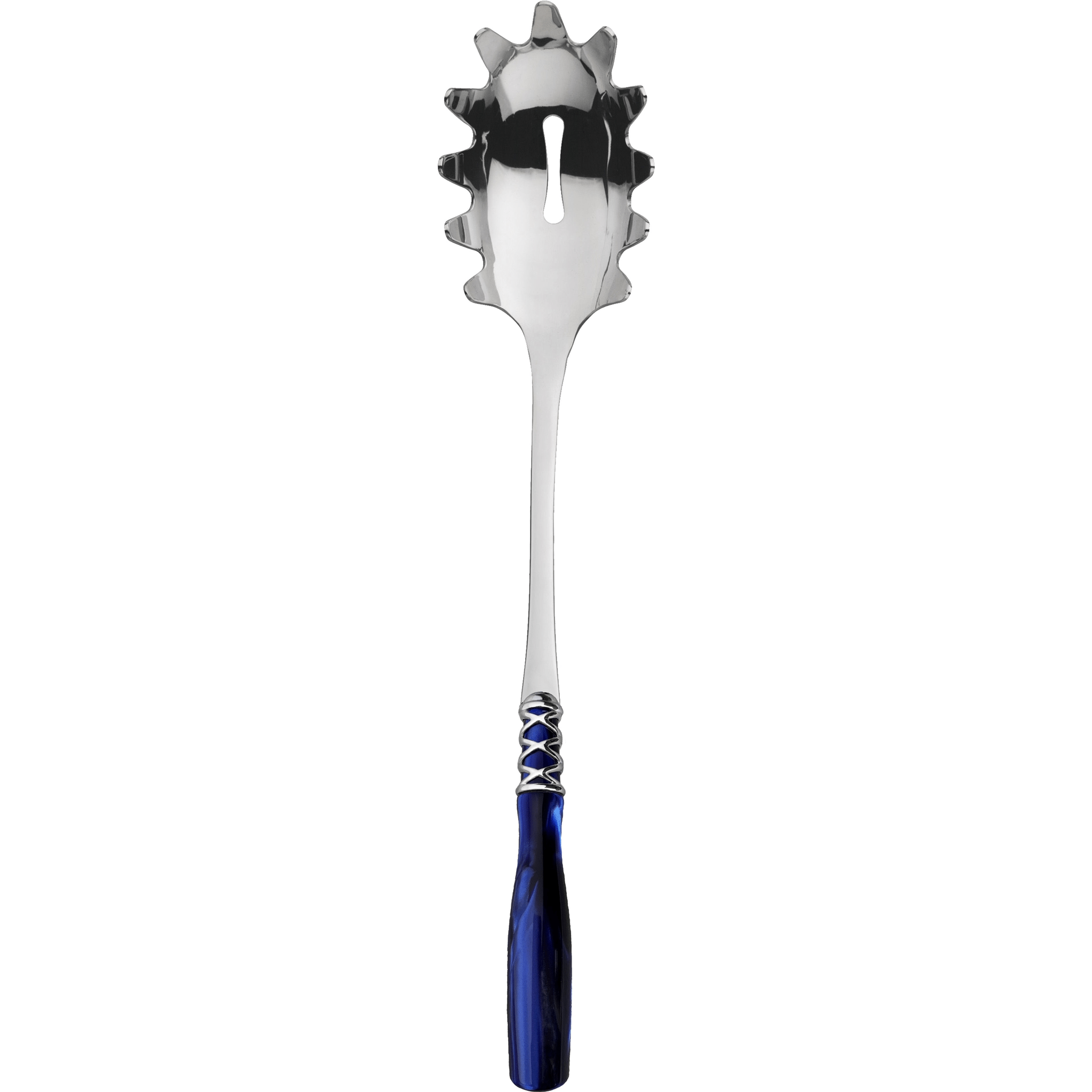 Arianna Brilliant Pasta Spaghetti Server - Blue-Casa Bugatti USA