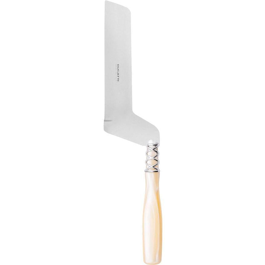 Arianna Brilliant Soft Cheese Offset Knife - Ivory