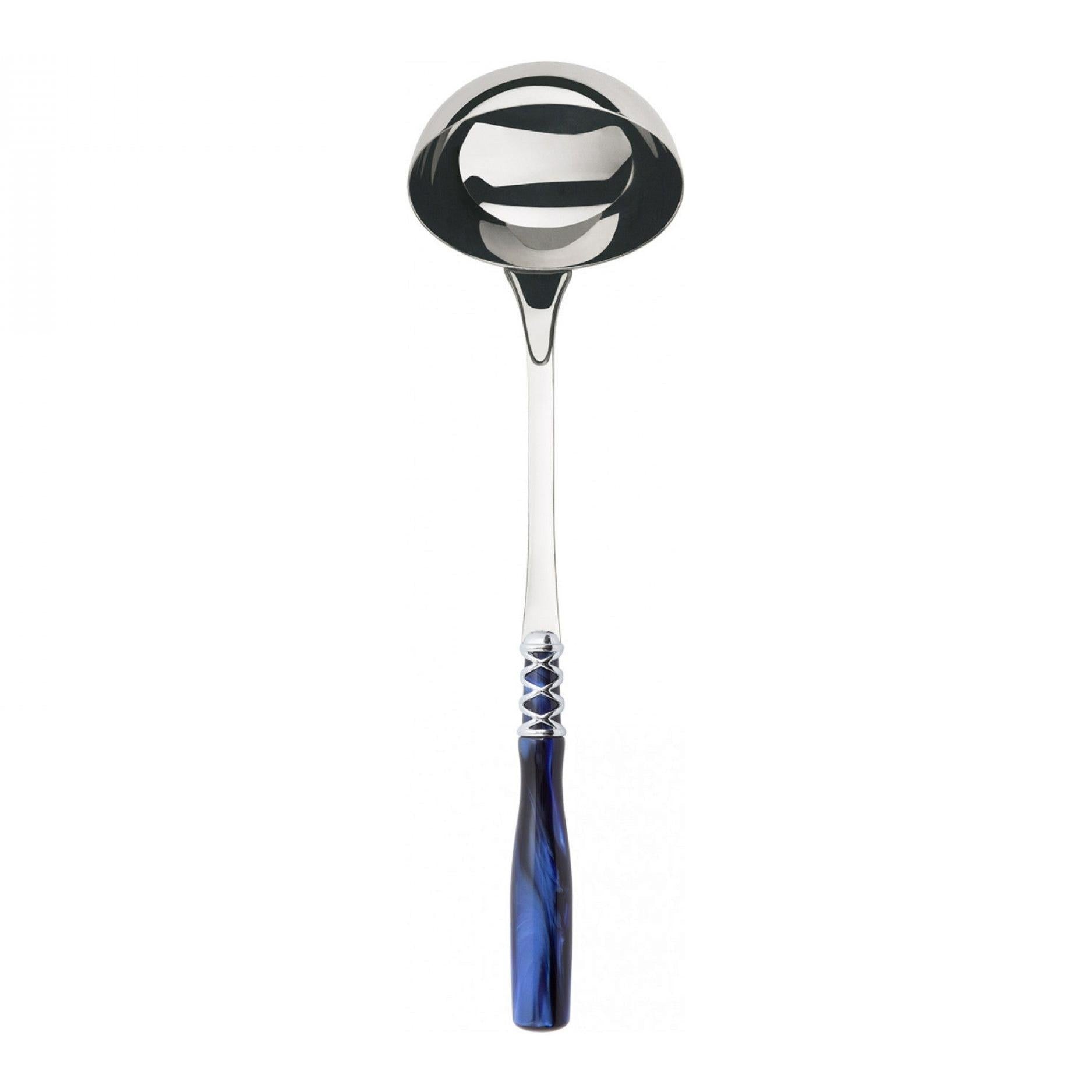 Arianna Soup Ladle - Blue-Casa Bugatti USA