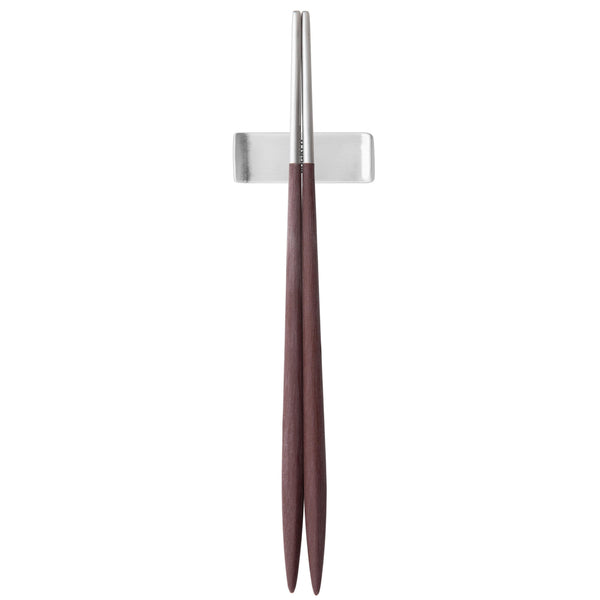 Ares Brushed Chopsticks Set - Brown
