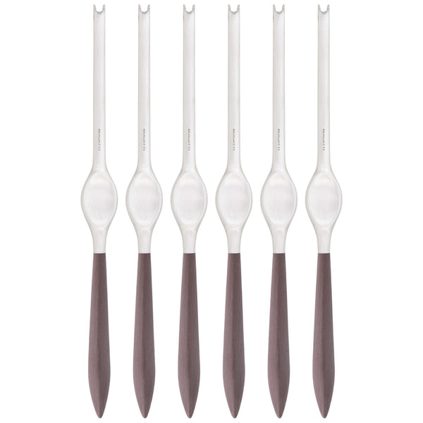 Ares Brushed Lobster Pick Set, Brown — Casa Bugatti