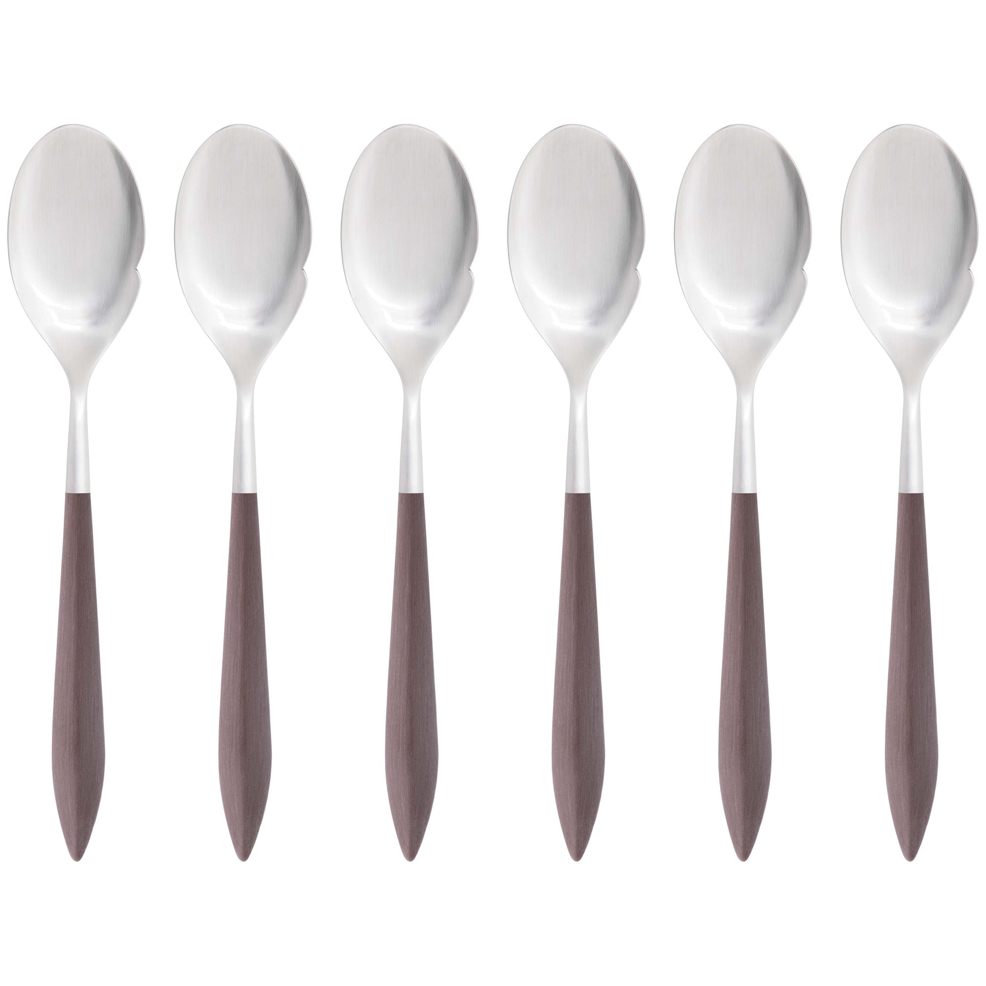 Ares Brushed Gourmet Spoon Set, Brown — Casa Bugatti