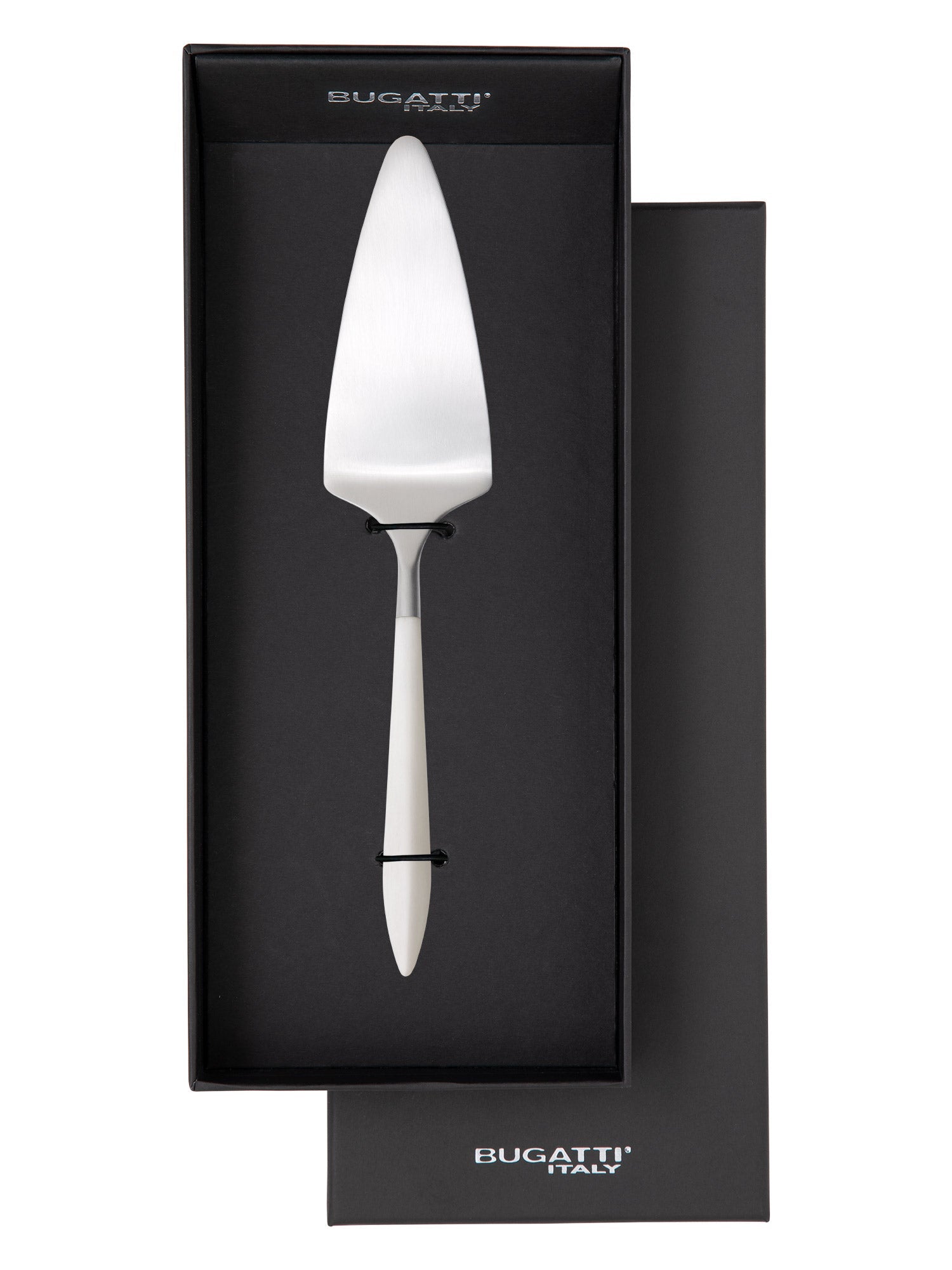Ares Brushed Cake Server - Ivory Ivory-Casa Bugatti USA
