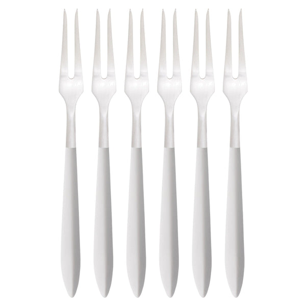 Ares Brushed Escargot Fork Set - Ivory-Casa Bugatti USA