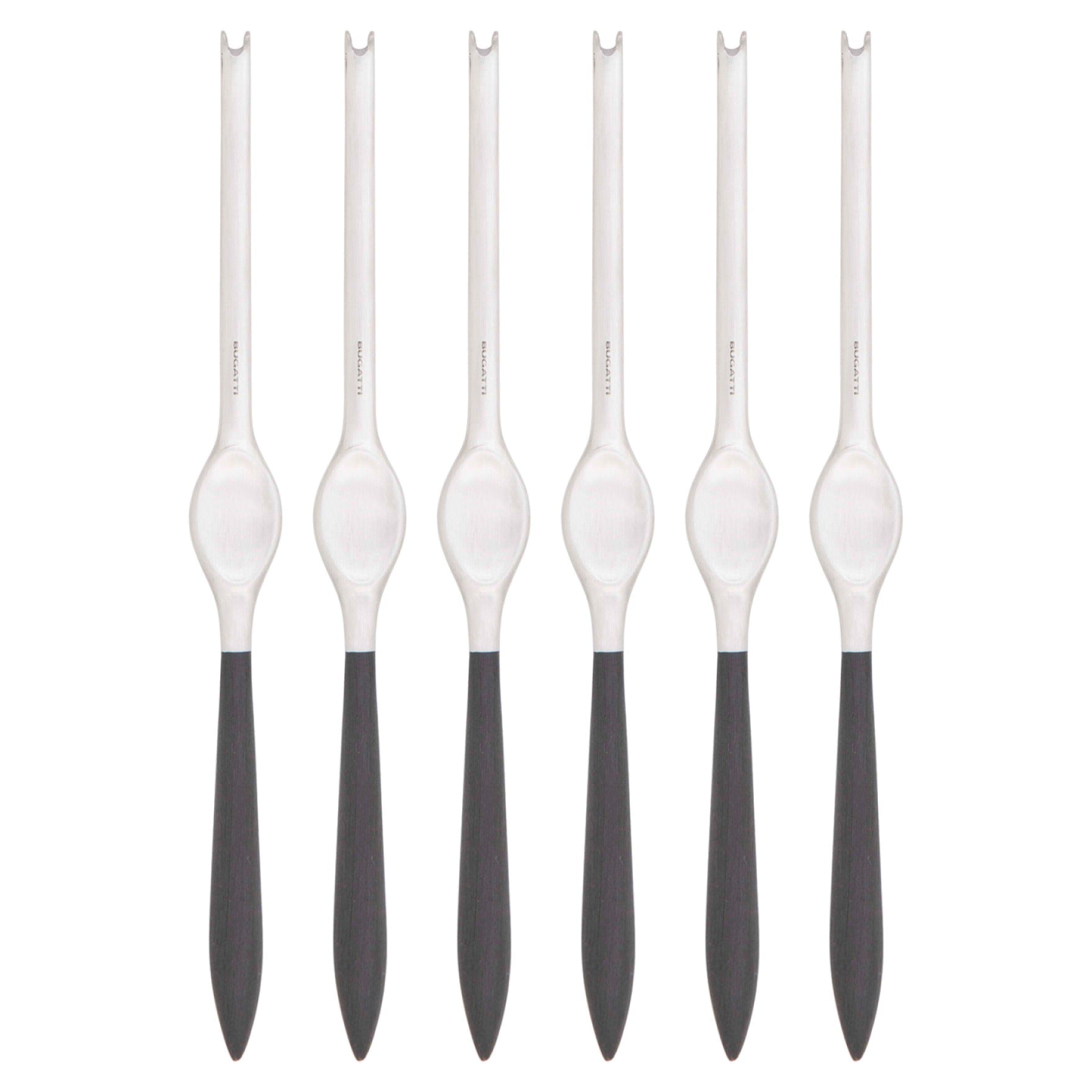 Ares Brushed Lobster Pick Set, Black — Casa Bugatti