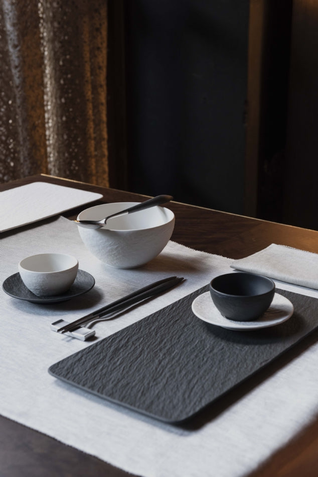Ares Brushed Coffee Spoon Set, Black — Casa Bugatti