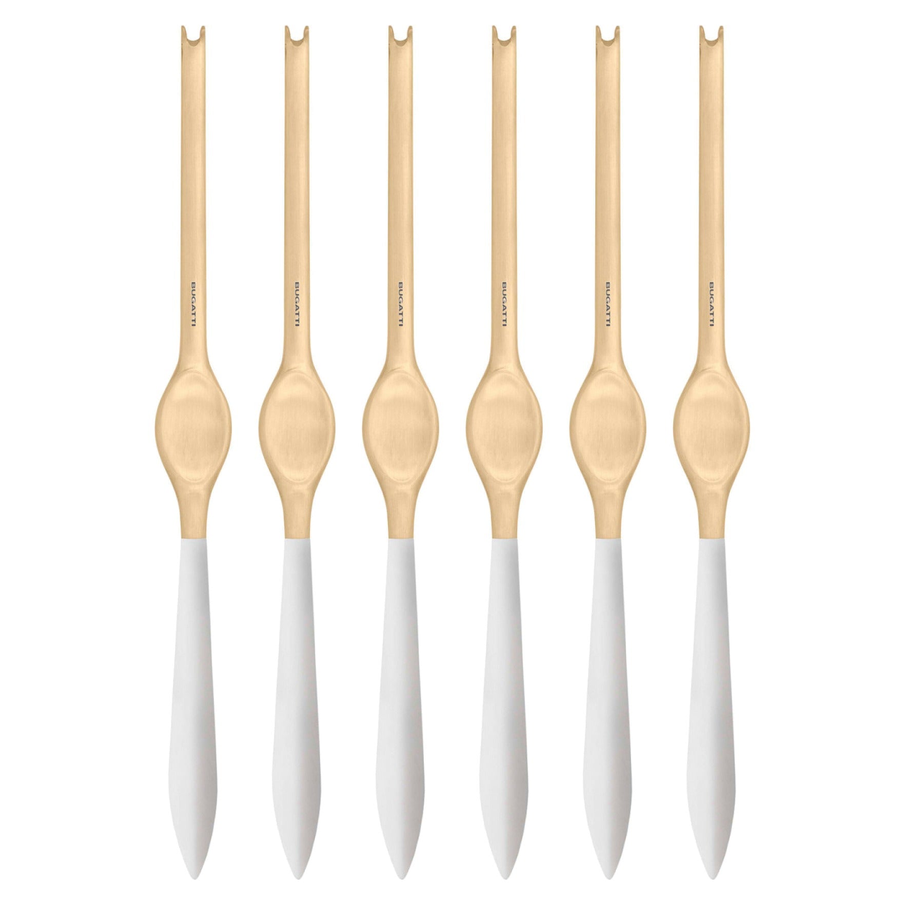 Ares Gold Lobster Pick Set - White-Casa Bugatti USA