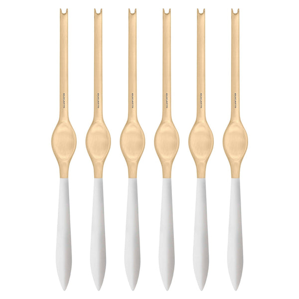 Ares Gold Lobster Pick Set - White-Casa Bugatti USA
