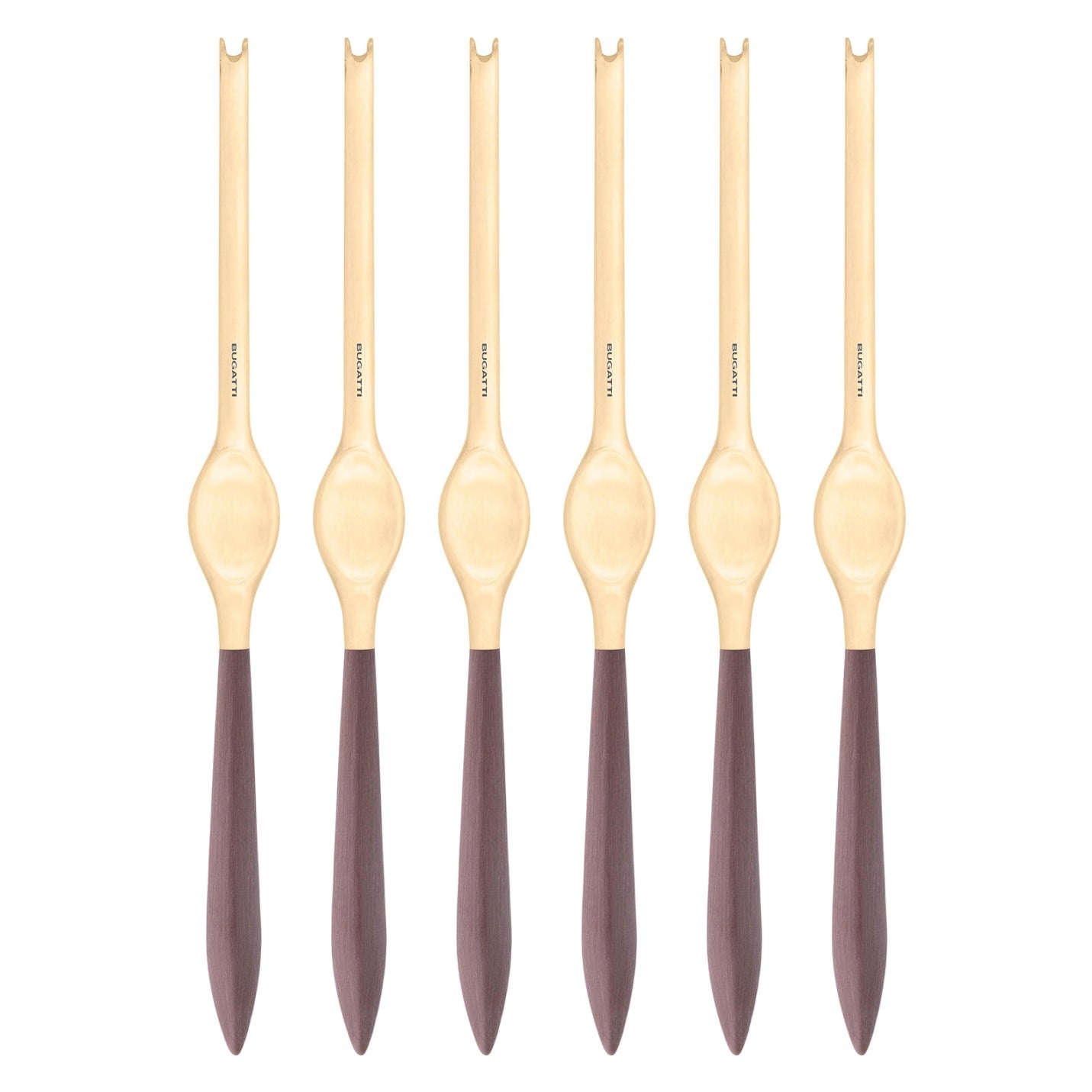 Ares Gold Lobster Pick Set, Brown — Casa Bugatti