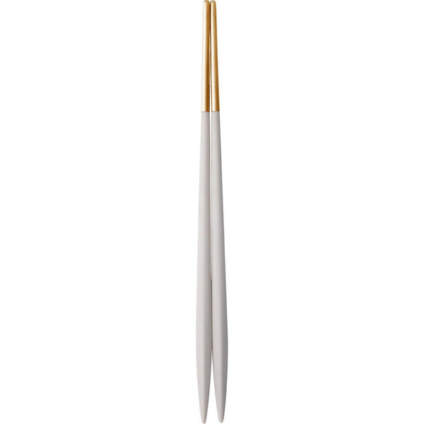 Ares Gold Chopsticks Set - Ivory