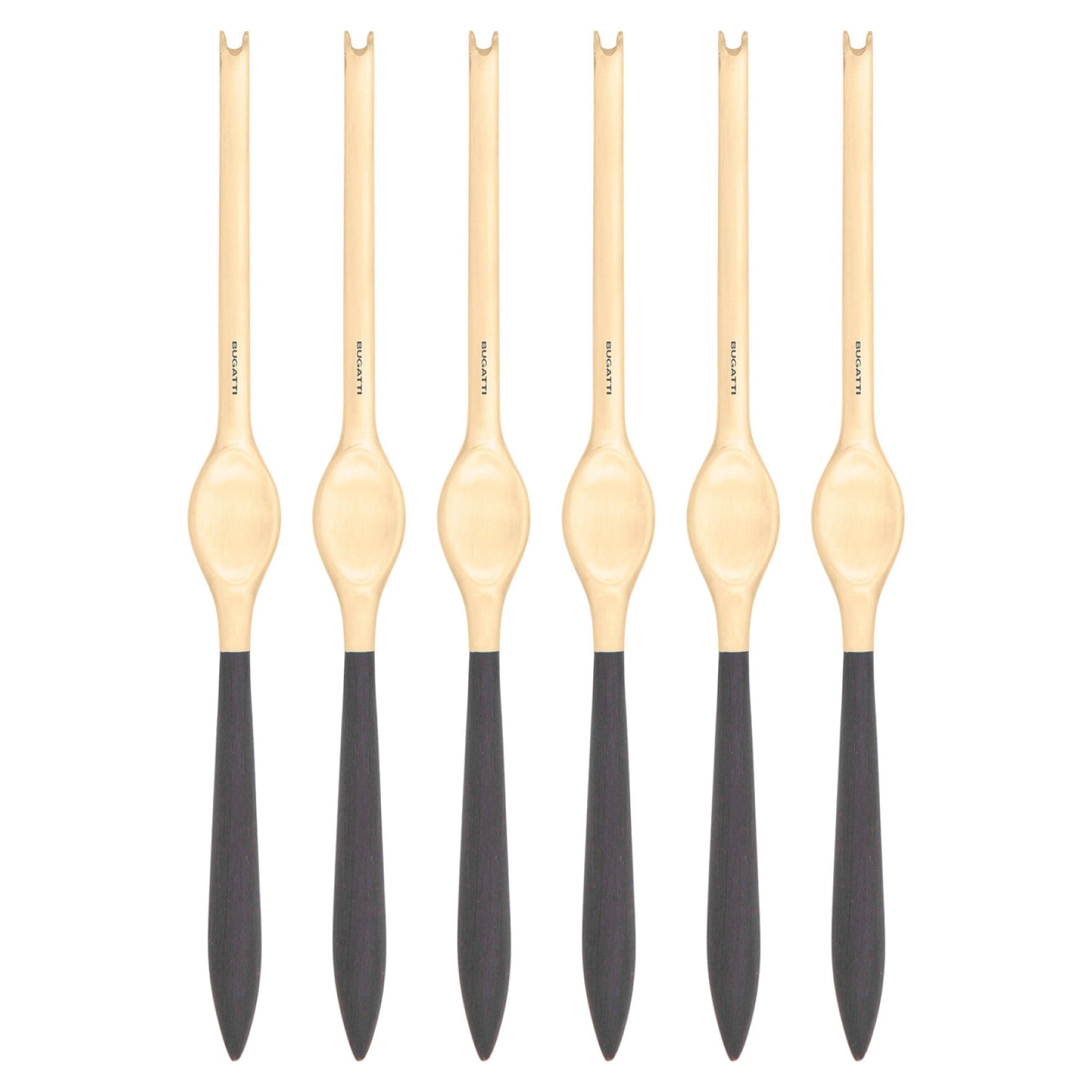 Ares Gold Lobster Pick Set - Black-Casa Bugatti USA