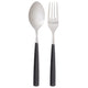 Athena 2 Piece Serving Set - Black Matte